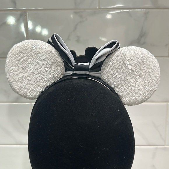 Disney Inspired Mickey as Jack Skellington Minnie Sequin Ears Headband NEW NBC - Picture 8 of 10